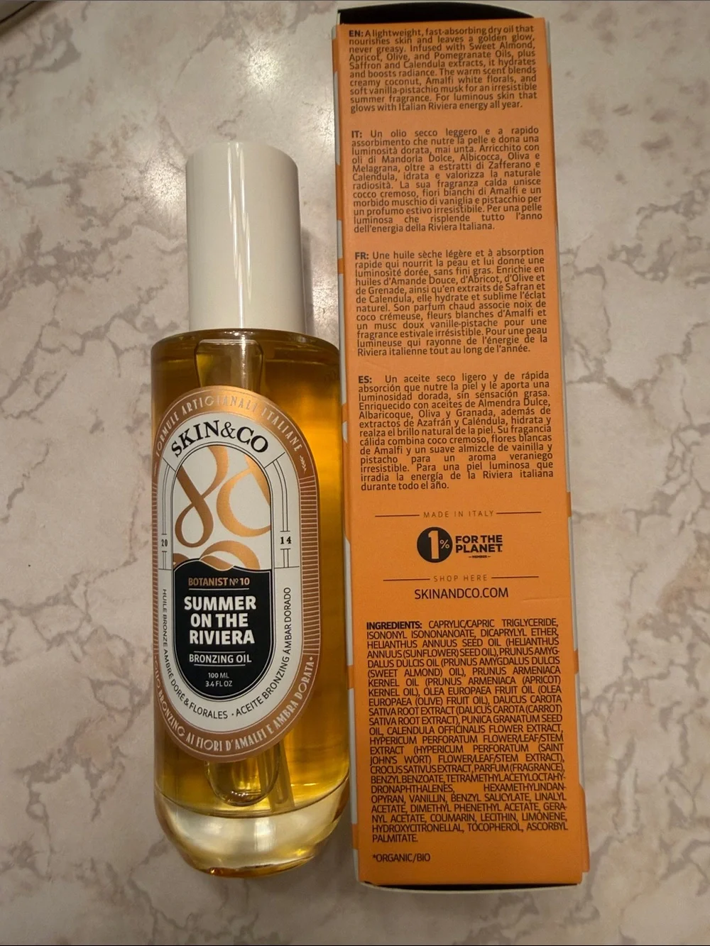 Skin&Co Summer on the Riviera Bronzing Oil
